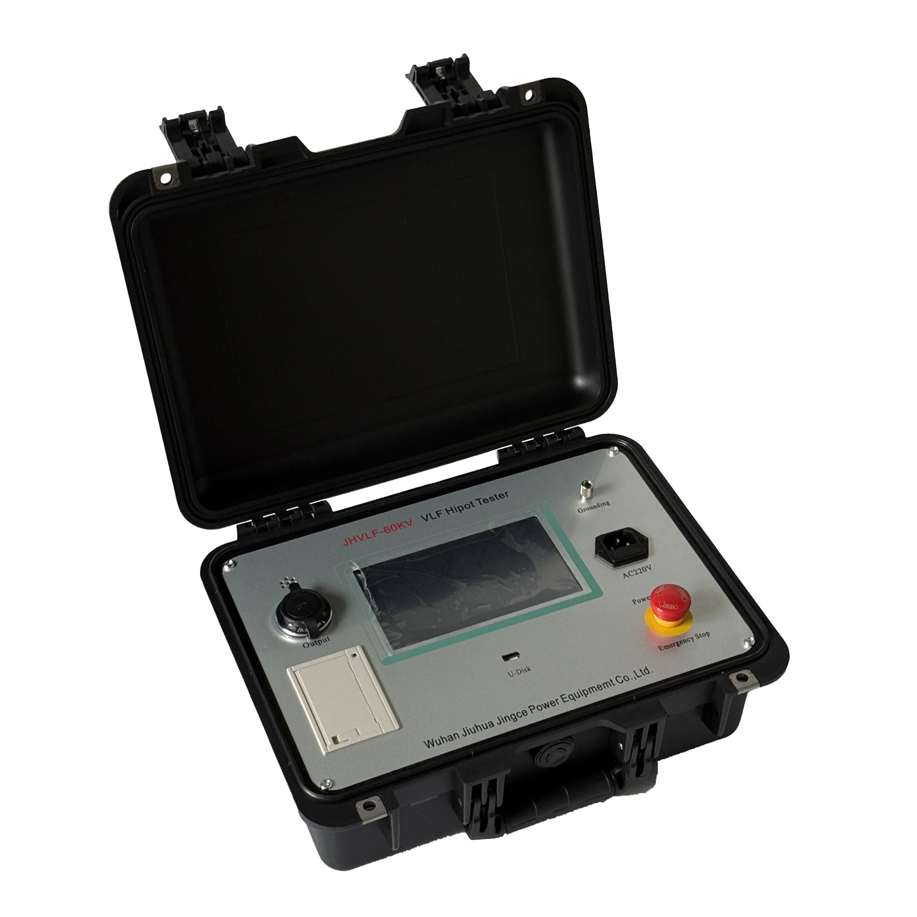 3% Measurement Accuracy New VLF High Voltage Hipot Tester With 0.1Hz-0.6uF 0.05Hz-1.2uF 0.02Hz-3uF 0.01Hz-6uF Load Capacity
