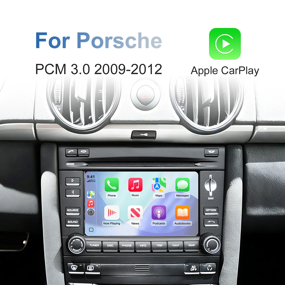 Wireless CarPlay Android Auto for Porsche Cayanne Cayman Boxster Panamera PCM3.1 PCM3.0 PCM4.0 CDR 3.0 3.1