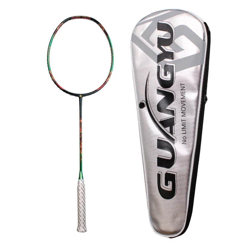 

Badminton Racket Lightweight 4U Offensive Special Adult Carbon Competition Single Racket