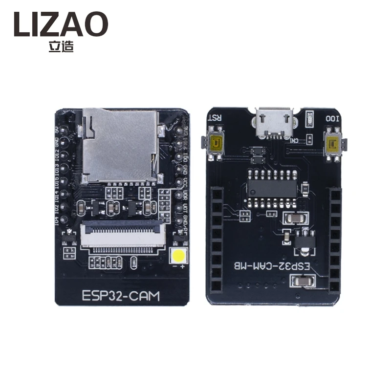 LIZAO ESP32-CAM Development Board, WiFi+Bluetooth Module with OV3660 High-Definition Camera