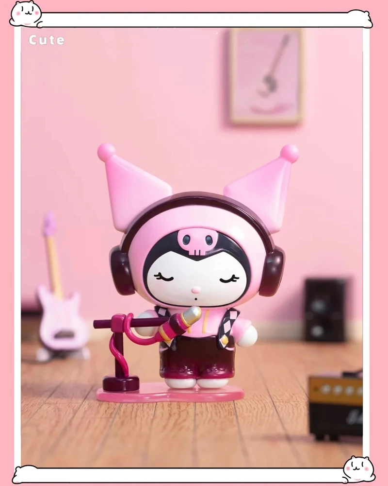 Nieuwe Kuromi Sparkling Idol Serie Blind Box Speelgoed Verrassingscadeau Model Cartoon Collectie Desktop Ornament Pop Kinderspeelgoed