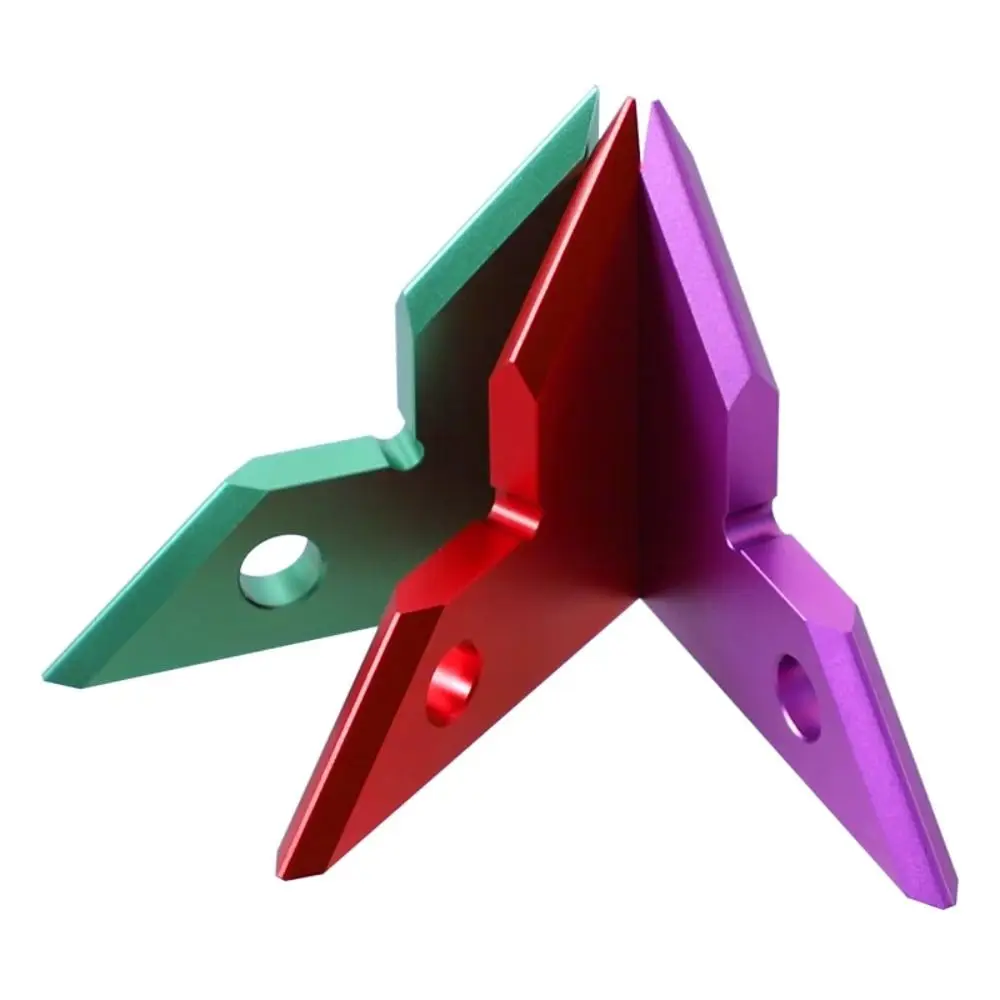 45° 90° Right Angle Gauge Aluminum Alloy High Precision Square Angle Ruler Wear Resistant Multifunctional Woodworking Square