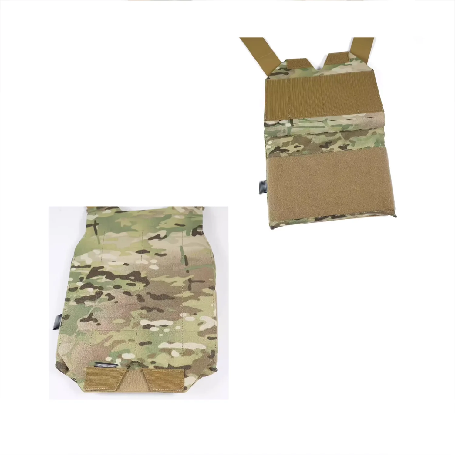 

FCSK2.0 Тактический охотничий жилет с лазерной резкой MOLLE, расширительная задняя панель, адаптер, щит