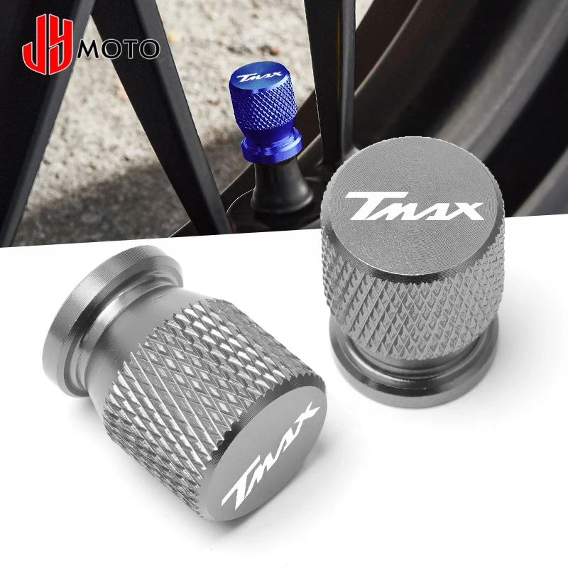 Motorcycle Tire Valve Air Poort Stem Cover Cap Plug Cnc Aluminium Accessoires Voor Yamaha Tmax 500 530 560 TMAX500 TMAX530 TMAX560