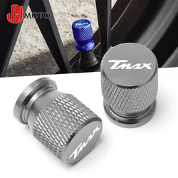 Motorcycle Tire Valve Air Port Stem Cover Cap Plug CNC Aluminum Accessories For Yamaha TMAX 500 530 560 TMAX500 TMAX530 TMAX560