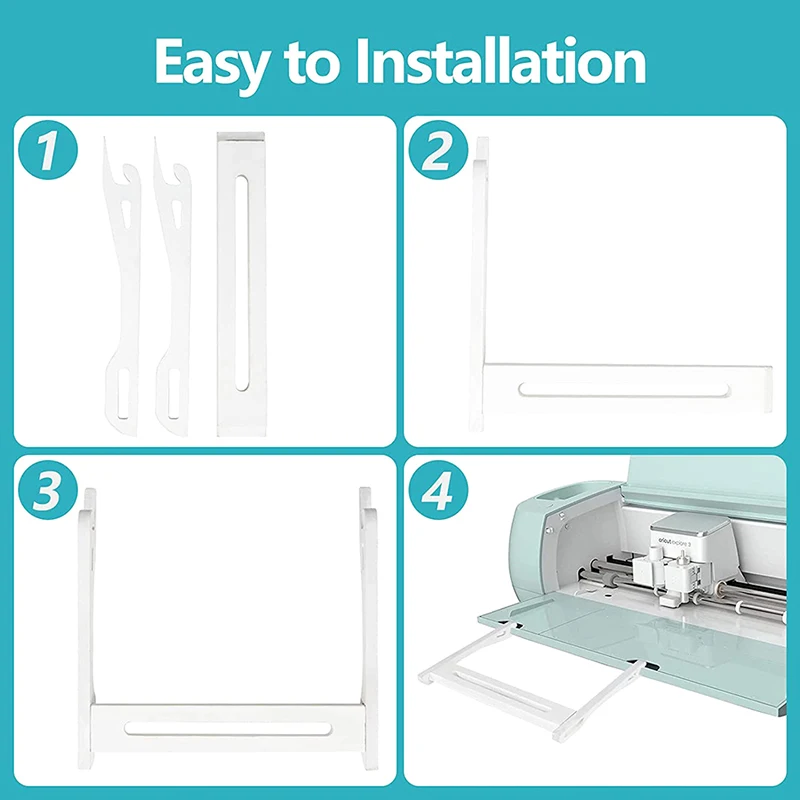 Support d'escalExtender Compatible avec Cricut Maker 3 et Maker Extension, Polymères d'escalCutting pour Cricut Explore Air 2 et Explore 3