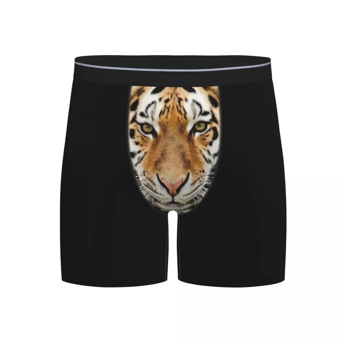 Tiger Underpants Breathbale Panties Male Underwear Print Shorts Boxer Briefs extended underwear