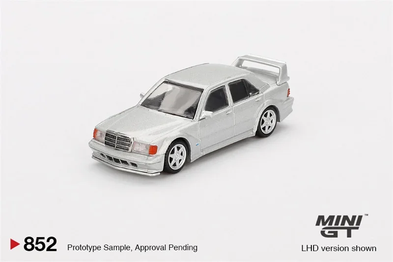 **Pre-Order** MINI GT 1:64 190E 2.5-16 Evolution II Astral Silver LHD Diecast Model Car