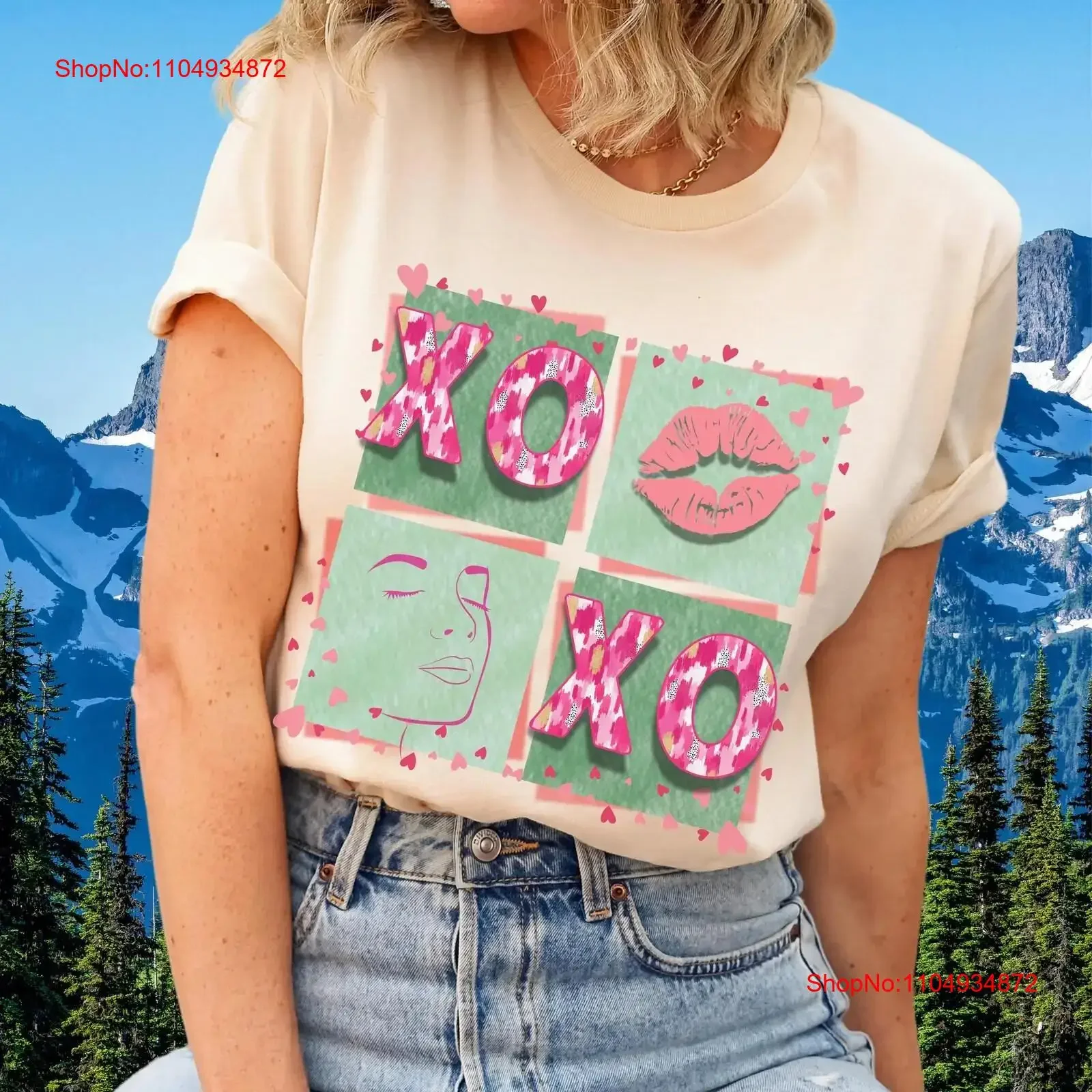 Camiseta de esteticista de San Valentín, inyector de enfermera, distribuidor XOXO Botox para cirugía cosmética, esteticista, cuidado de la piel, estética vintage
