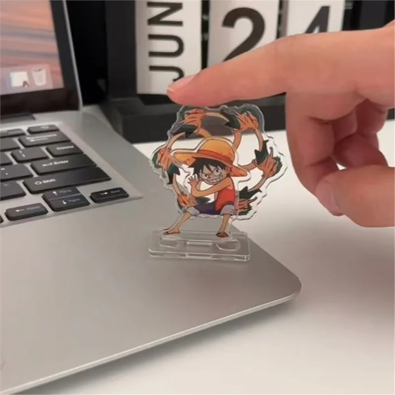 قطعة واحدة لوفي حامل تدوير نموذج أنيمي الاكريليك الشكل حامل نموذج الإبداعية الدورية حامل سطح المكتب الحلي تأثيري هدايا جديد