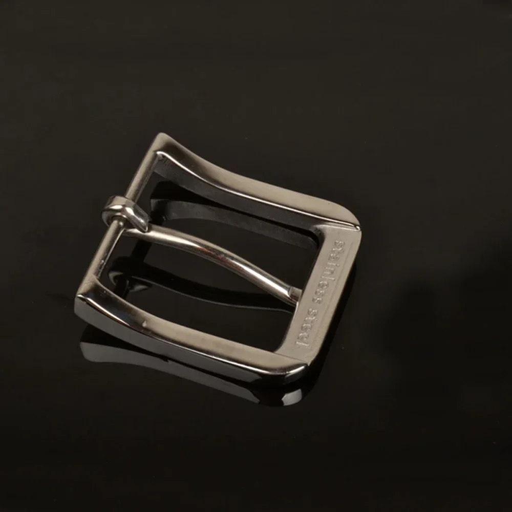 NEUE DIY Edelstahl Gürtel Schnalle männer Casual Leder Handwerk Hardware Metall Pin Gürtel Schnalle Nähen Mode Jeans Zubehör