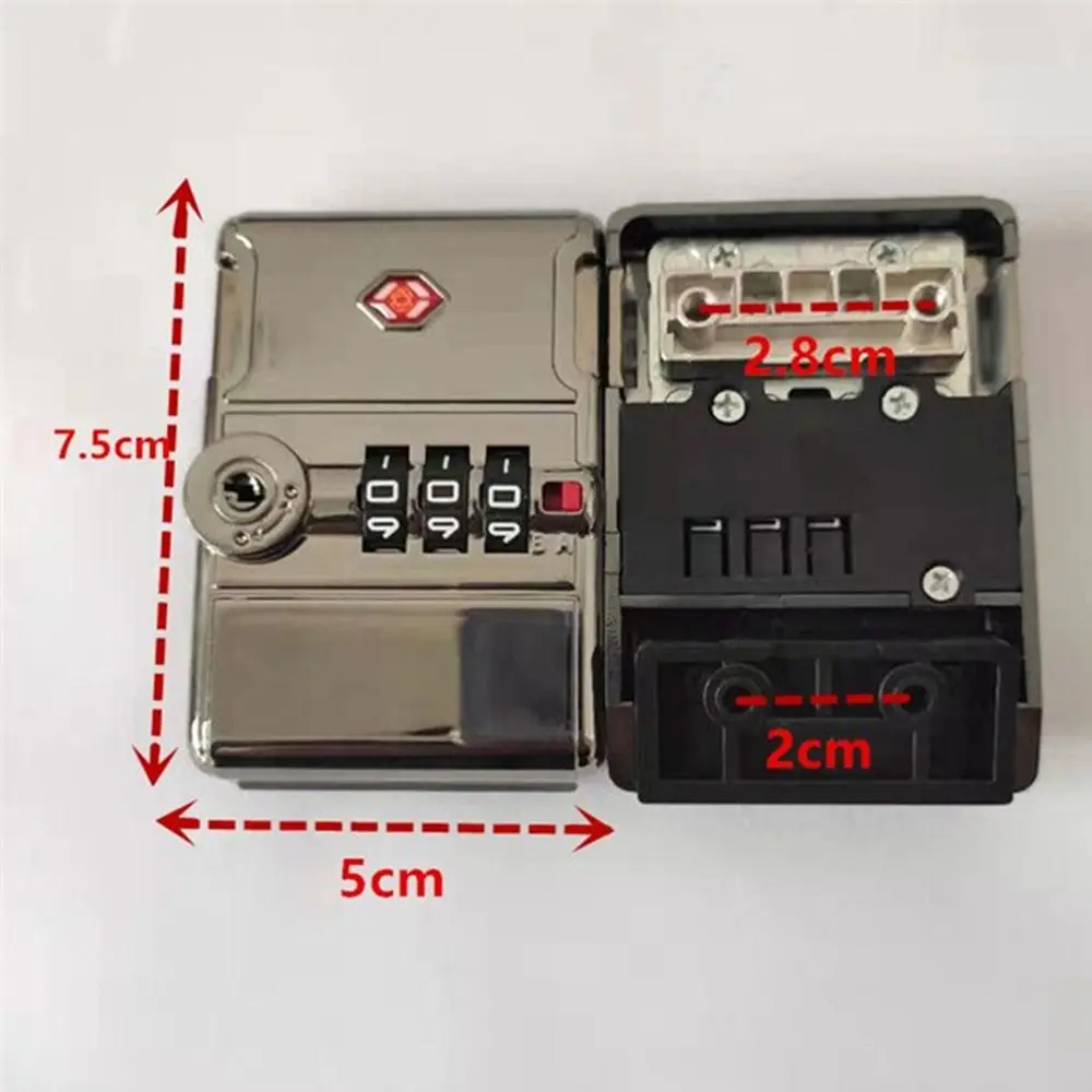 TSA замок с кодовым замком, прочный защитный замок для чемоданов, багажа, замок с кодовым замком