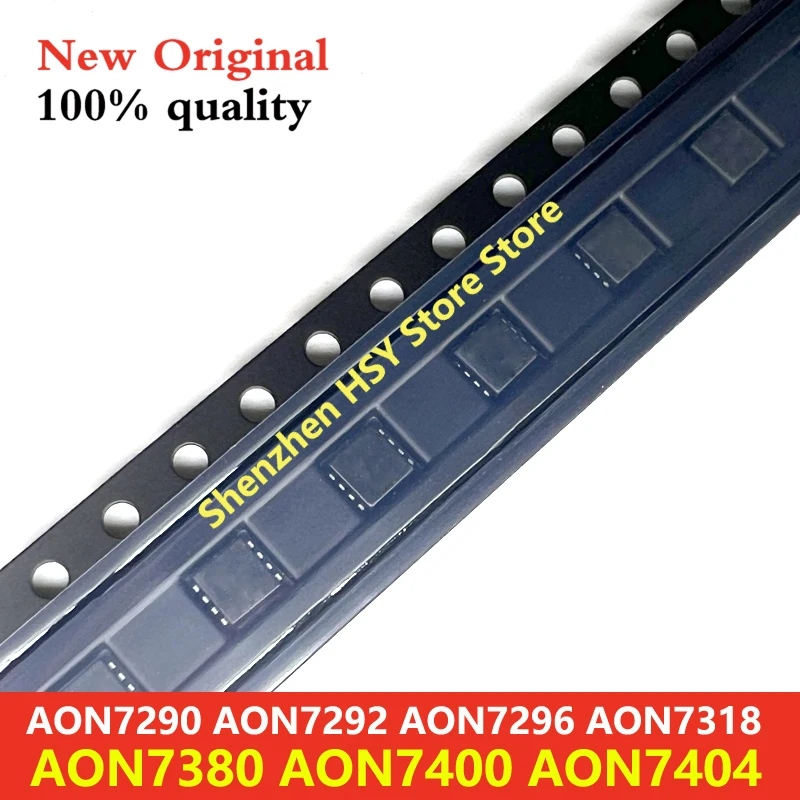 (10 قطعة) 100% جديد AON7290 AON7292 AON7296 AON7318 AON7380 AON7400 AON7404 QFN-8 شرائح #1