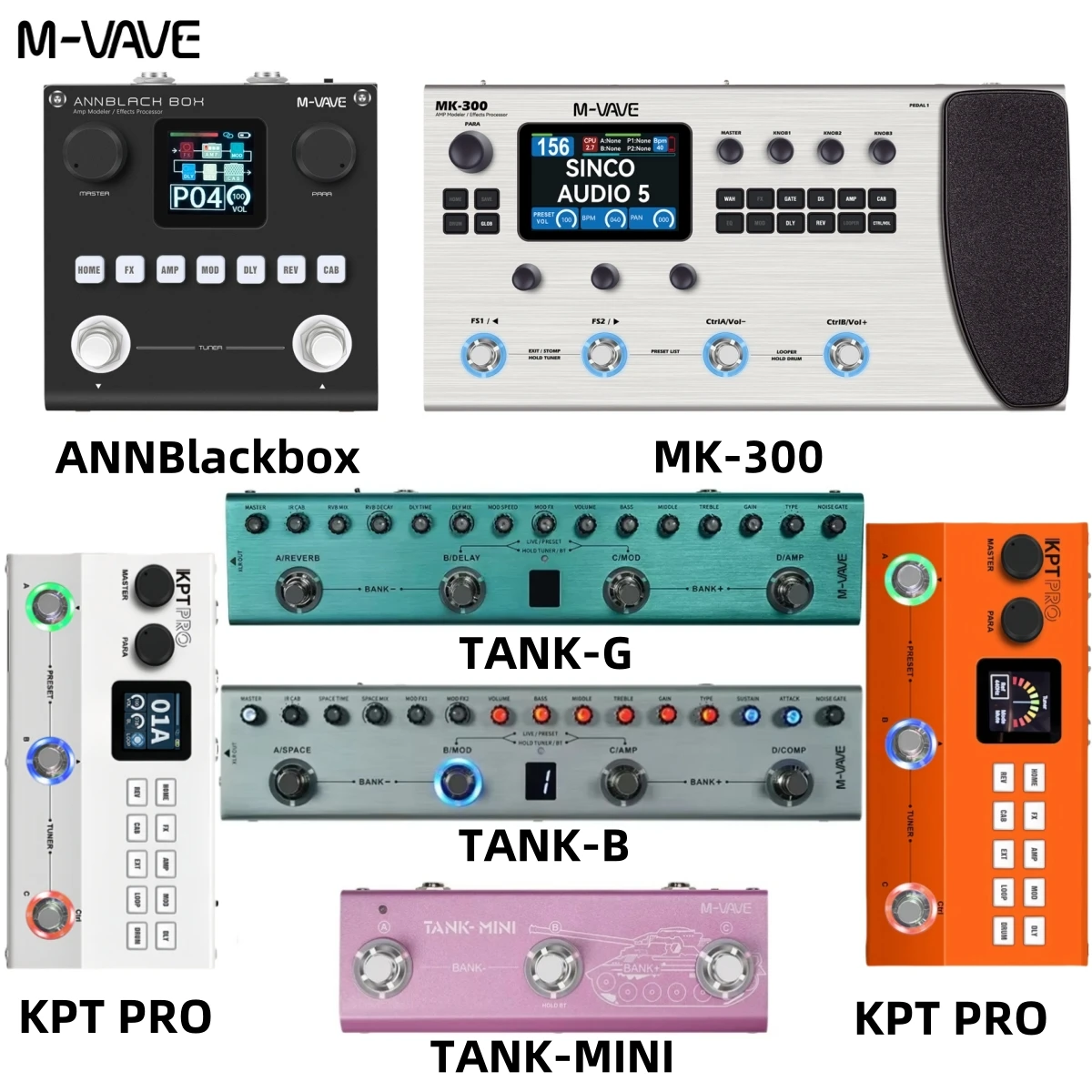 M-VAVE Tank Mini：ギタリストが選ぶ、ミニマムなサウンドの革新