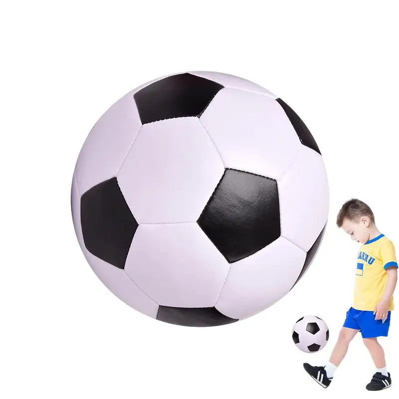 

Silent Soccer Small Football Soccer For Kids Stuffed Soccerball Mini Soft Elastic Football Toy For Children Outdoor Soccer