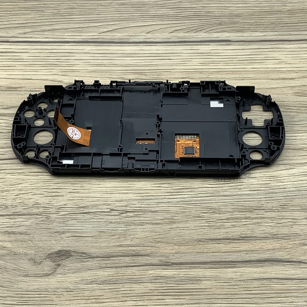 شاشة LCD أصلية من Oled لشاشة PS Vita 2000 LCD مع مجموعة شاشة تعمل باللمس مع ملحقات إصلاح الإطار لـ PSV2000