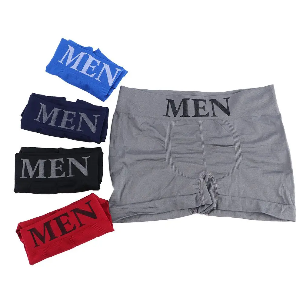 Men\'s Panties Plus Size Underwear Boxers Breathable Man Boxer Underpants Comfortable Male Brand Shorts Black Blue Underwear