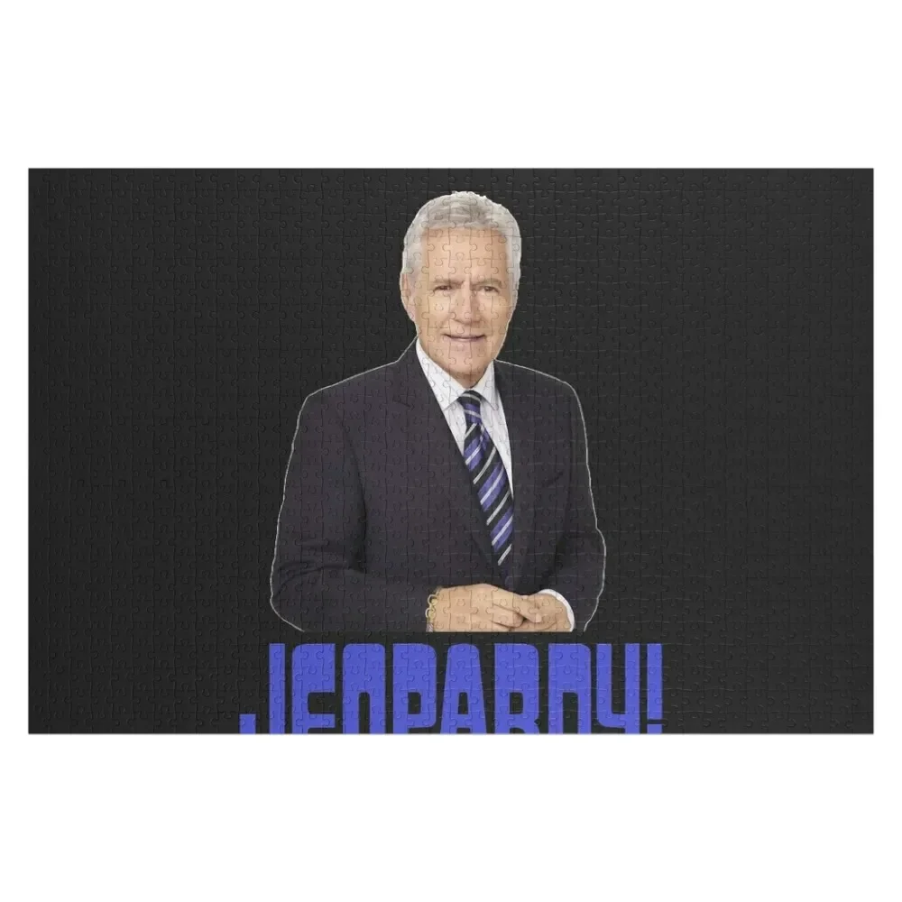 

Trending Alex Trebek Jeopardy Classic Jigsaw Puzzle Diorama Accessories Personalized Name Wooden Animal With Photo Puzzle