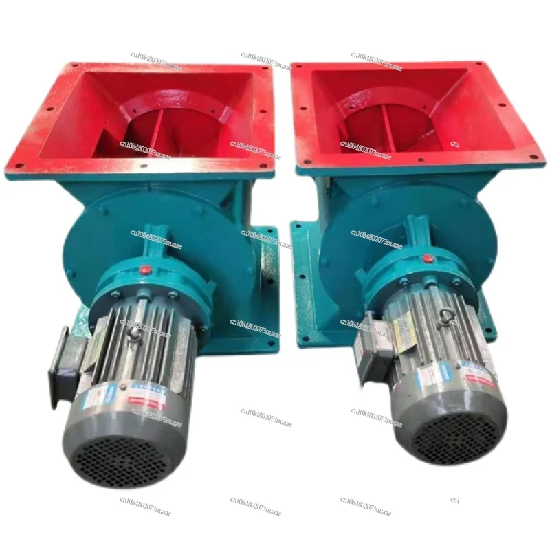 Star-Type Unloader Stainless Steel Closed Air Unloader Air Shutter Rotating Explosion-Proof Impeller Feeder