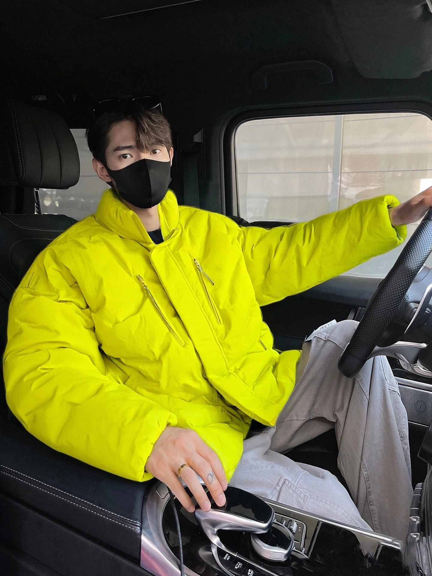 

Желтая мужская утепленная куртка-пуховик с воротником-стойкой, водонепроницаемая, в американском стиле, повседневная, теплая, утолщенная, для активного отдыха