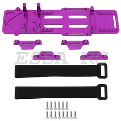 Metal 1/18 Mini LMT Battery Mounting Plate For Losi 1/18 Mini LMT RC Car Upgrade Parts Accessories