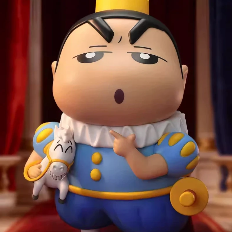 

52toys Crayon Shin-Chan Plus Prince Charming Handmade Anime Character Surrounding Models Home Decoration Ornaments Birthday Gift