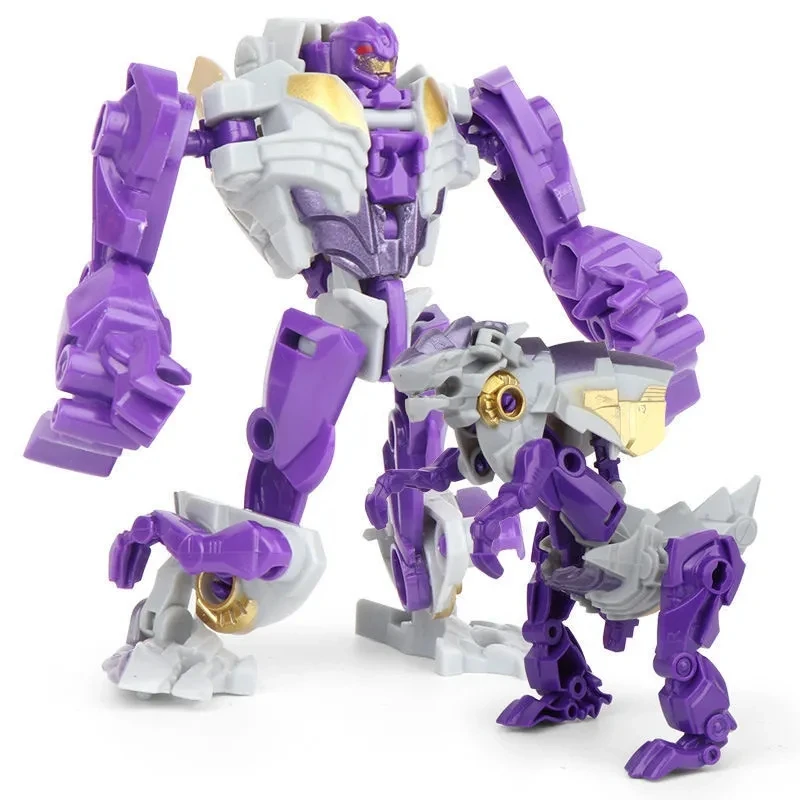 5 In 1 Transformation Robot Dinobots Dinosaurs Assembled Figure Toys Deformation Alien Dragon Monster Gifts for Kids