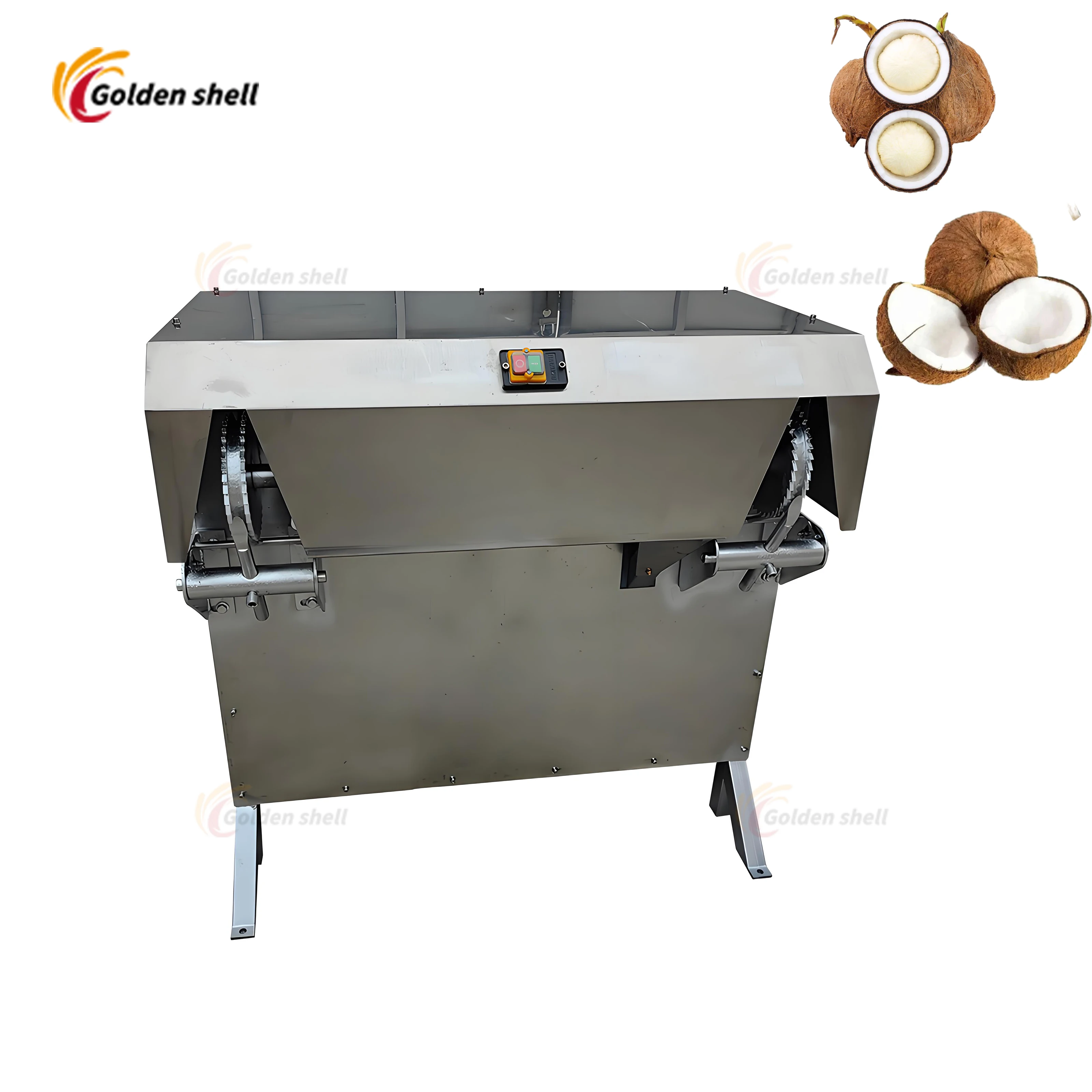 High Efficiency Old Coconut Shell Removing Machine Coconut Husk Peeler Grinder Shell Remover