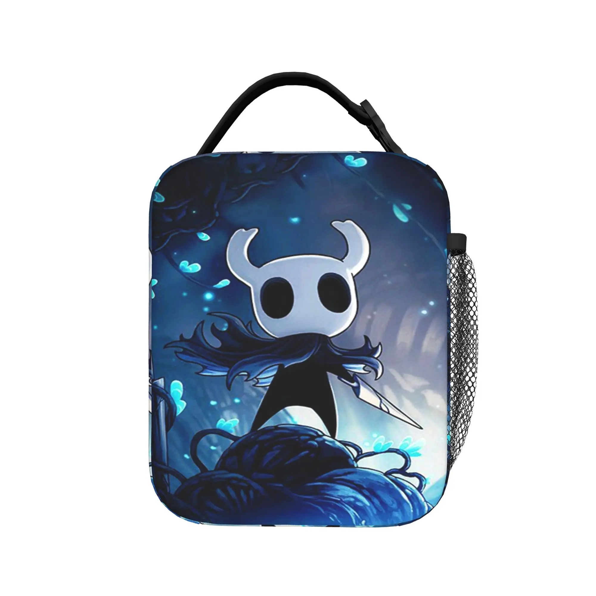 Hollow Knight Silksong The Knight Insulated Lunch Bag High Capacity  Reusable Cooler Bag Tote Lunch Box Bento Pouch