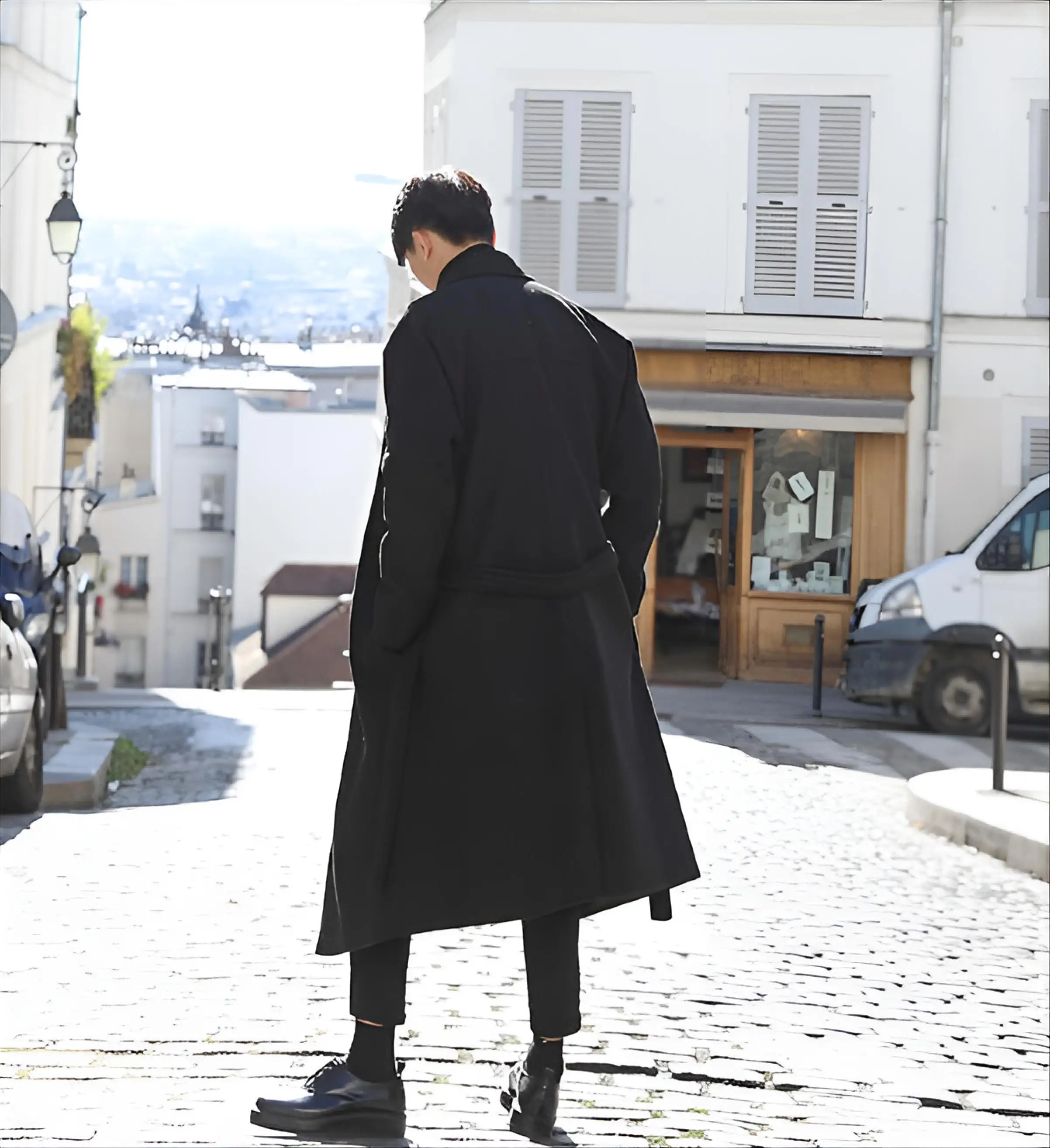 

Wool Blend Male Winter Coat Mens Fleece-Lined Wool-Filled Fur-Lined Pelt-Lined Hide-Backed Skin-Lined Coat-Lined Covering-Filled