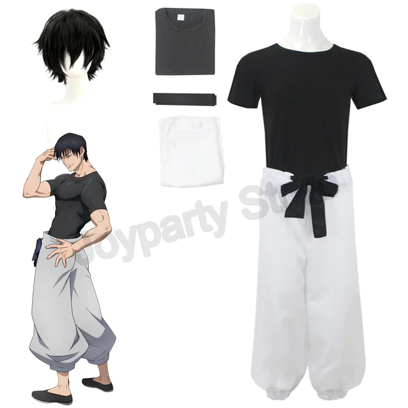 Anime Jujutsu Linie Fubuki Shinnji Cosplay Kostüm Für Frauen Männer Staffel 2 Fubuki Shinnji Perücken Haare Uniform Halloween Party