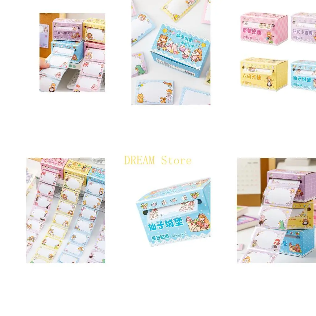 

Pull Out Notes Paper for Writing 70 Sheets Cartoon Adhesive Notes Reminder on Book Notebook Calender Fridges Computer best sale