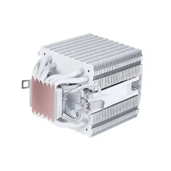 Chladič HNHU LGA2011-3 115x 1700, efektivní černobílý, s dvojitou věží, 6 tepelných trubic, ventilátor CPU 90 mm, tichý, kompatibilní s i5 i7 AM4 AM5 x79 x99 10 nejlepší prodej chladič AM4 - №6