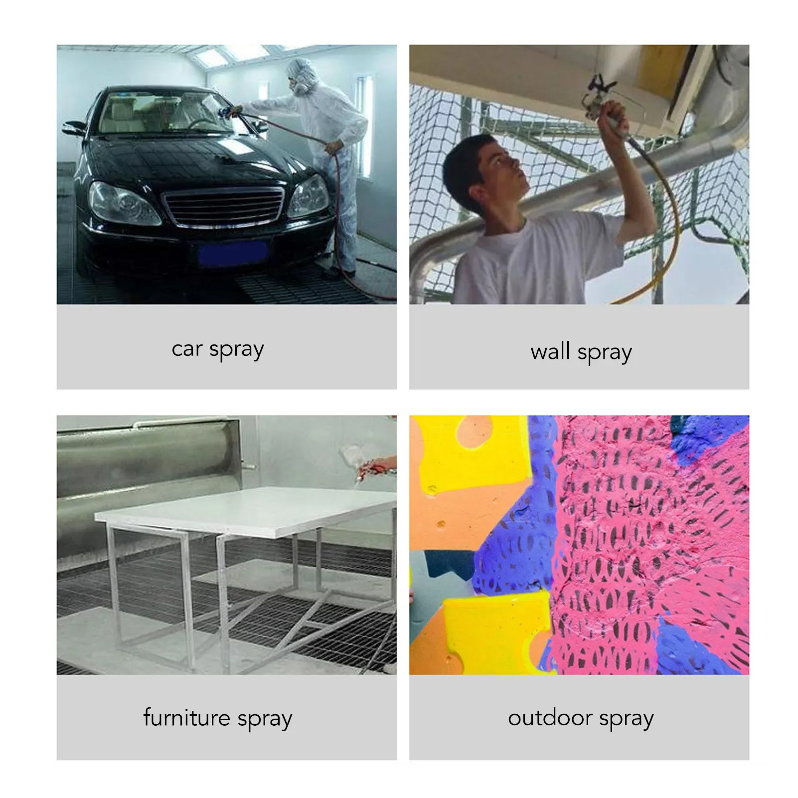 Portable Paint Spary Gun Light Practical USB Car Automotive Spray Paint Gun Light For Garage