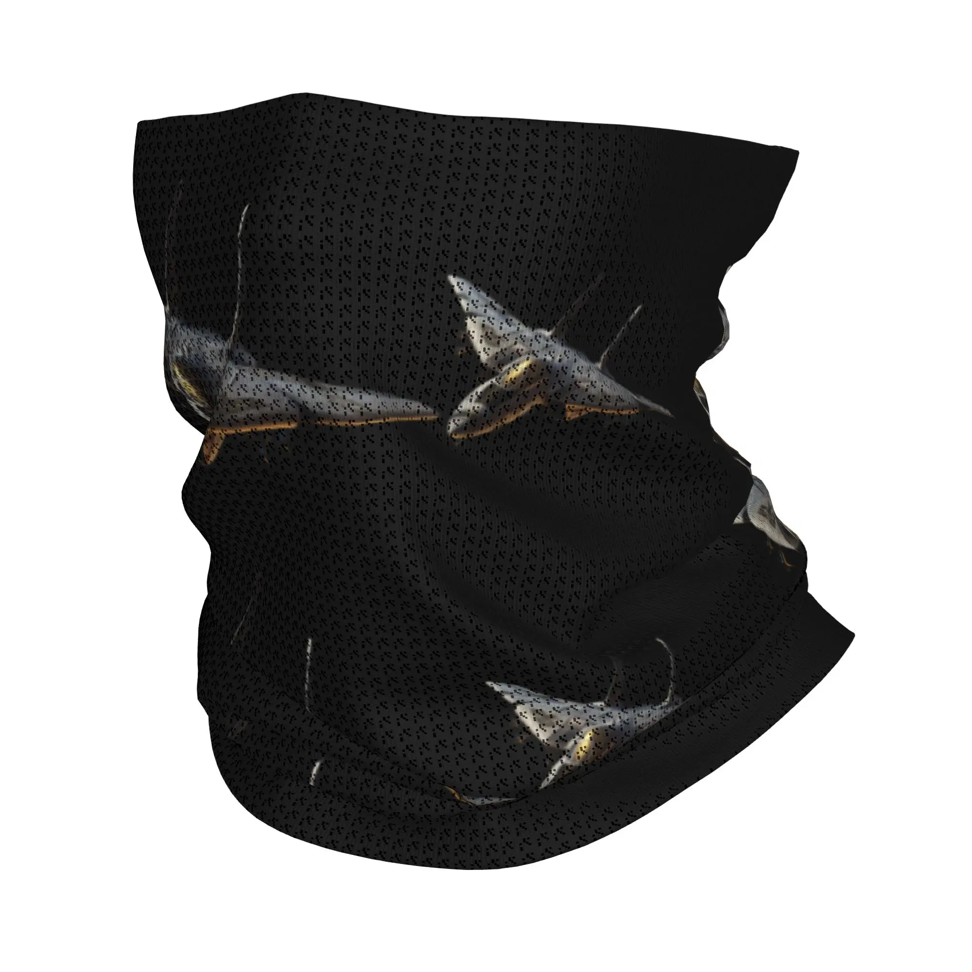 

Custom Top Gun Air Force Fighter Jets Bandana Neck Gaiter for Ski Running Men Women Wrap Scarf Headband Warmer