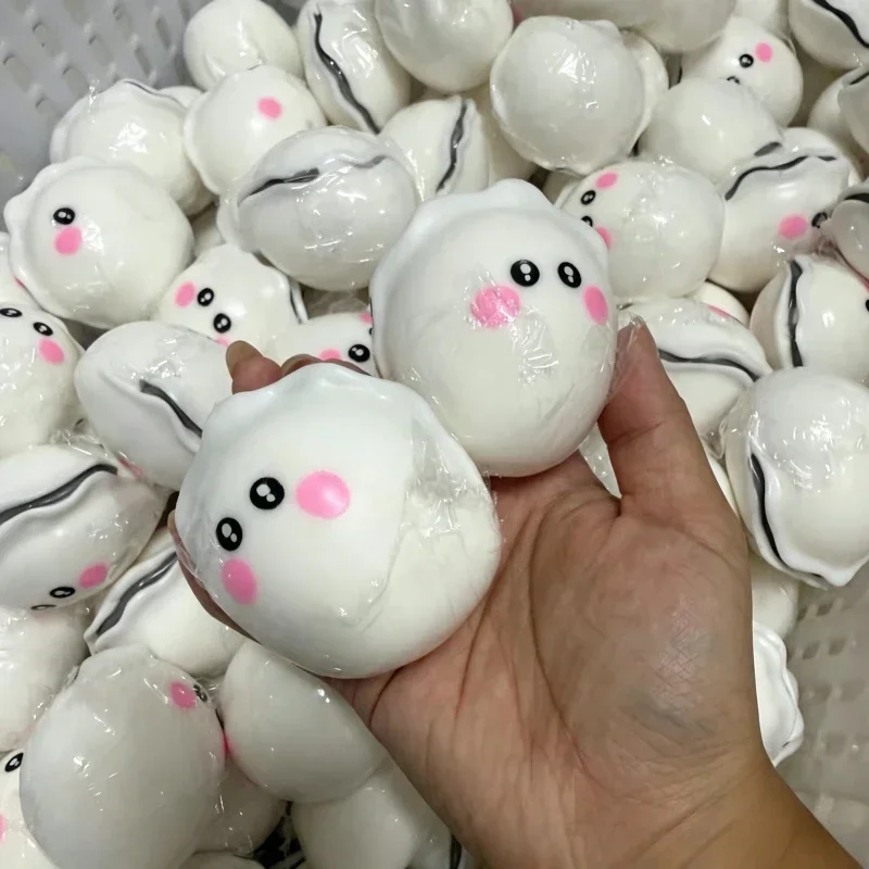 Handgefertigtes Knuspriges Niedliches Austern-Squishy-Fidget-Spielzeug Weiches Simuliertes Lebensmittel-Form-Quetsch-Sensorik-Spielzeug Stressabbau Anti-Angst-Spielzeug ﻿ – Detail 2