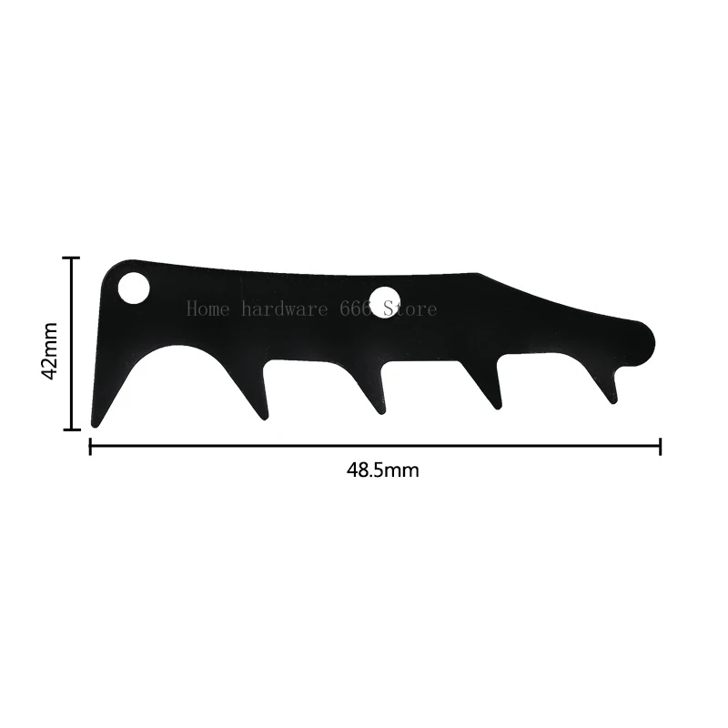 New HUS350 353 HUS345 HUS445 450 Card Wood Tooth Insert Wood Tooth Anti-Roll Ruler Pinch Wood Ruler