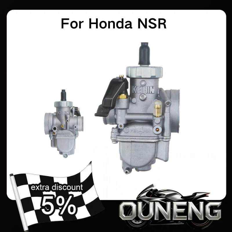 

PE26 26MM For Honda NSR KEIHIN DASH Kawasaki KX80 KX100 KX125 LS125 Engine ATV Quad Pit Dirt Motorcycle Carburetor Carb