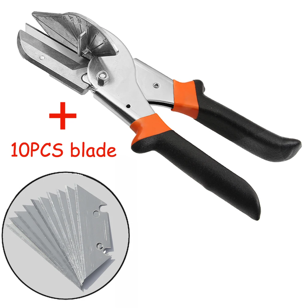 45-135 Degree Multi Angle Mitre Siding Wire Duct Cutter PVC PE Plastic Pipe Hose Scissor Cut Housework home decor Plumbing Tool