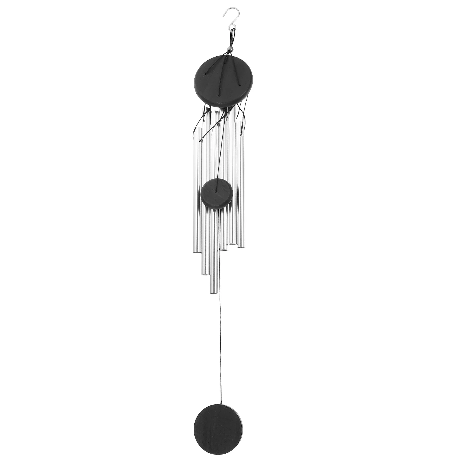 

Metal Wind Bell Pendant Durable Wood Aluminum Creative Wind Chime Hanging Decor Garden Balcony Yard Outdoor Home Ornament