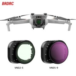 Lens Filter for DJI Mini 3 Pro/Mini 3 Camera Variable ND 2-5 Stop, 5-9 Stop VND Neutral Density Filters Drone Accessories