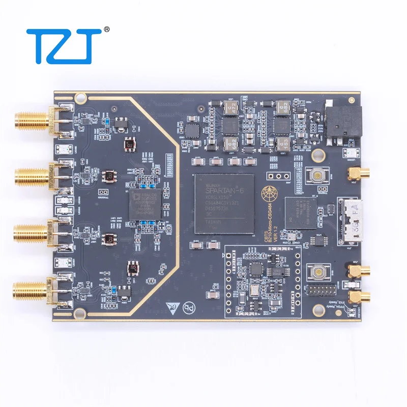 TZT USRP B210-MICRO V1.2 بدون/مع غلاف SDR متوافق تمامًا مع البرامج الثابتة لسائق USRP المحملة دون اتصال