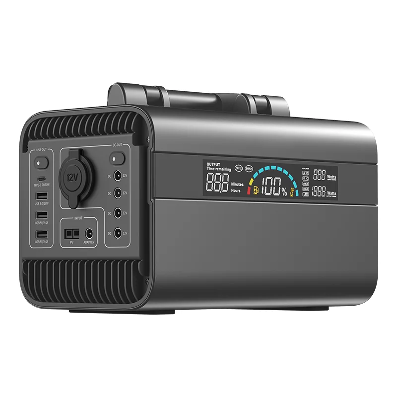 600W AC 577Wh  Travel Night Camp Field Emergency Portable Power Supply Car Household Essential Power Supply