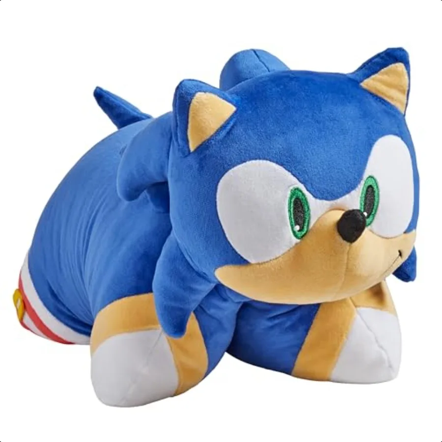 

Pillow Pets 16 Sonic The Hedgehog Stuffed Animal Plush Toy