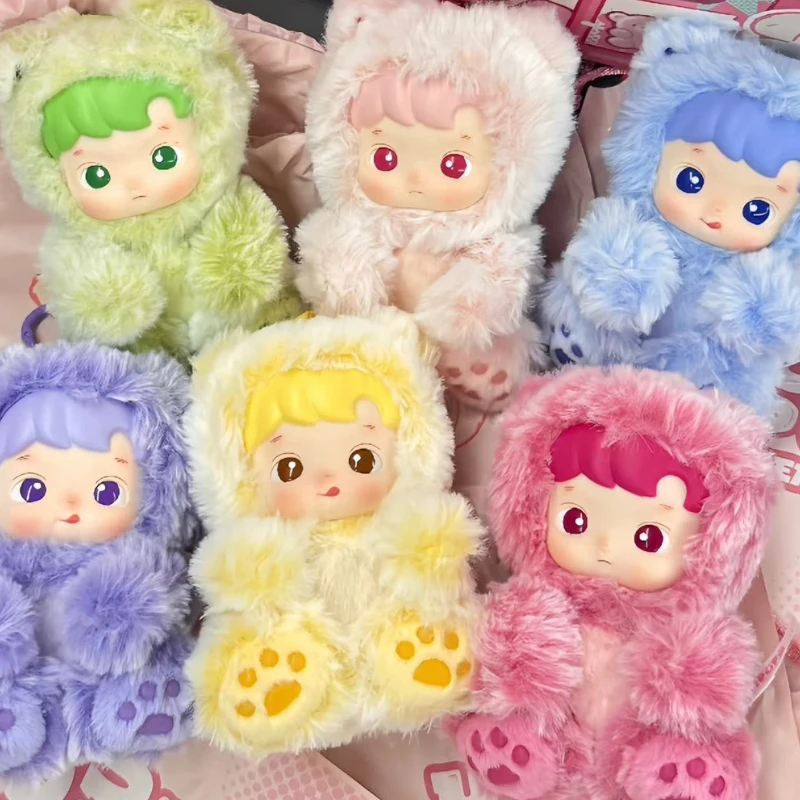 

Оригинальный брелок-игрушка Pop Mart Hacipupu Gummy Bear из винила и плюша, коллекционная фигурка в закрытой упаковке, милый подарок для детей, взрослых и коллекционеров