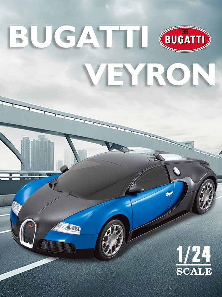 1:24 Scale Bugatti Veyron  Authorized License Remote Control Car