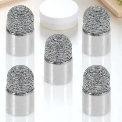 

5Pcs Capacitive Stylus Pen Tips Touch Screen Replacement Inner Thread Mesh Tips for Drawing Writing Gaming Design Architecture
