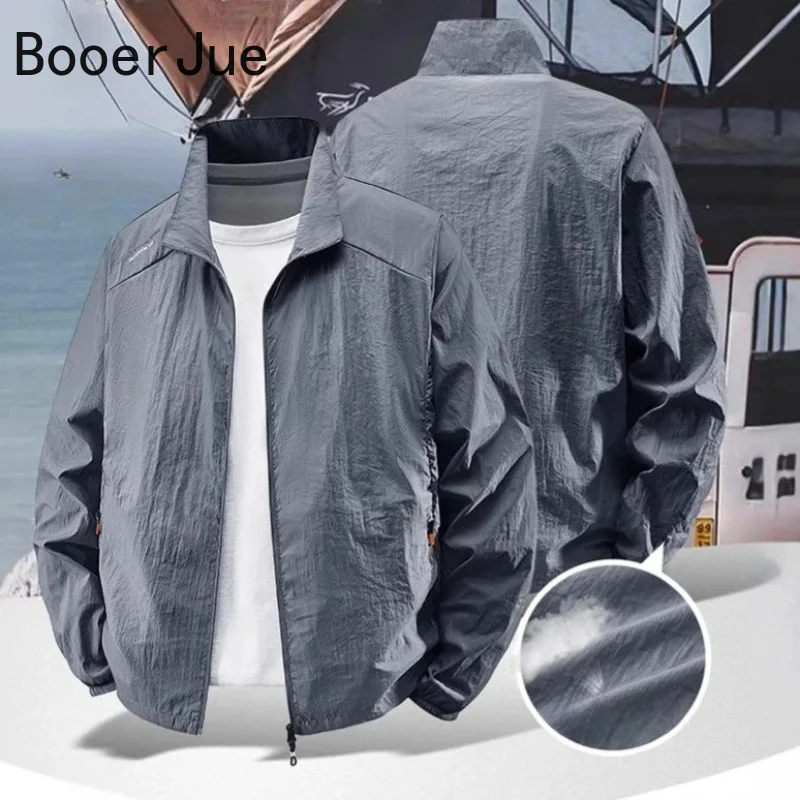 Outdoor Hiking Sports UPF50+ Coats Sunscreen Windbreaker Traveling Ultrathin Fishing Jacket Tops Hiking Wearing Summer Jackets