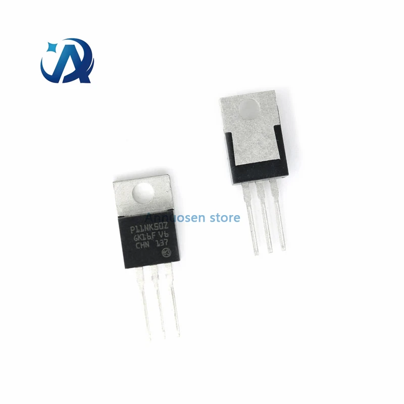 10PCS New and Original  STP11NK50Z STP11NK50 TO-220 P11NK50Z