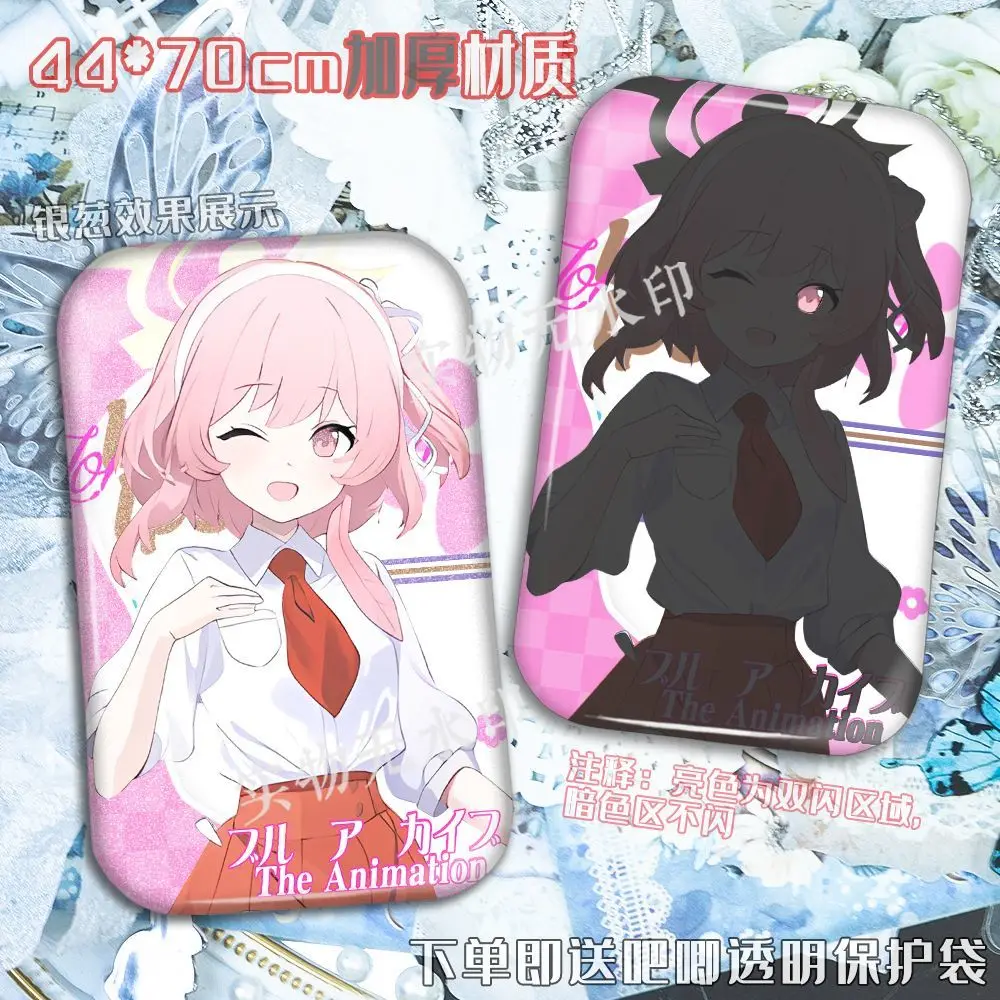 3PCS Anime Blue Archive Aomori Mine Sumi Serina  Brooch Cute Pin Wallet Backpack Clothing Jewelry Badge Accessories Gift